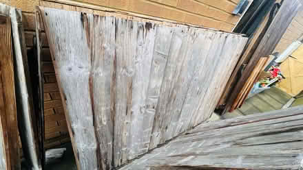 Photo of free 6x4 wooden fence panels (Oadby Lodge Farm LE2) #1