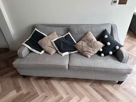 Photo of free Bespoke Three Seater Sofa in Great Condition (Oakwood Park N14) #2