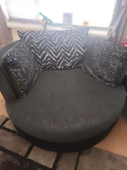 Photo of free Black cuddle chair (Newcastle-under-Lyme ST5) #1