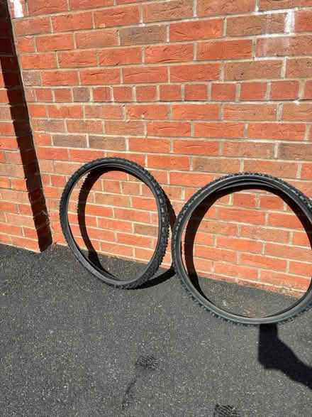 Photo of free Mountain bike tyres (CA1 Carlisle area) #1