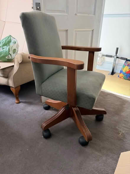 Photo of free Upholstered office chair (Gosport PO12) #1