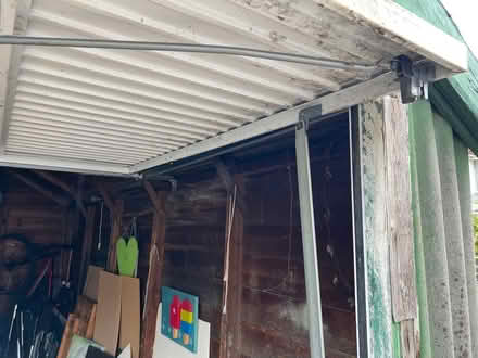 Photo of free Garage door and fittings 240cm x 200cm (Oldfield Park BA2) #3