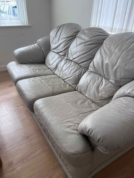 Photo of free Grey 3 seater sofa (Ashbrook SY6) #1
