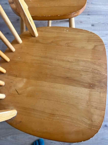 Photo of free Dining chairs, wood (Royston EH5) #3