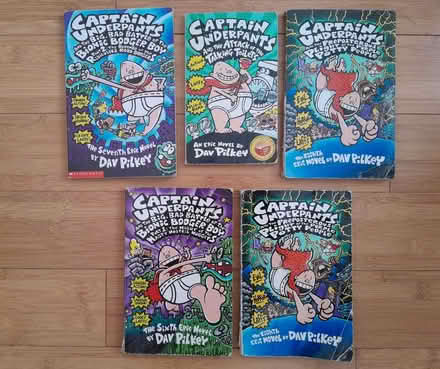 Photo of free Captain Underpants Children's Books (Wanstead IG4) #1