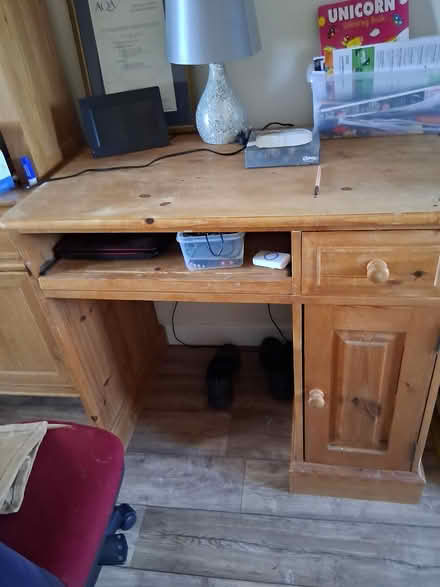 Photo of free Solid Pine Desk (Knaresborough HG5 0SJ) #1