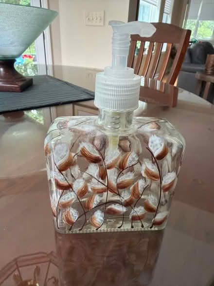 Photo of free Glass soap dispenser (Penfield) #1