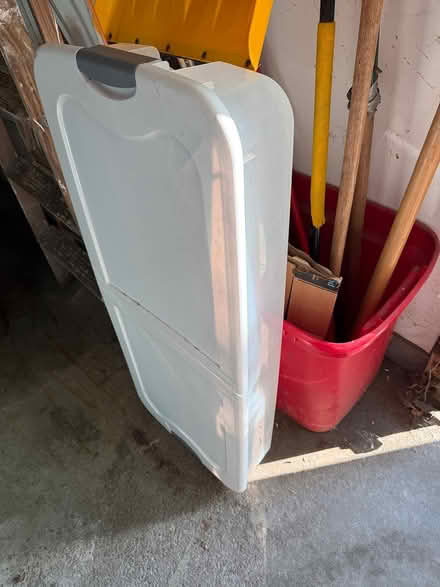 Photo of free Storage Bin (Northern Maplewood) #1