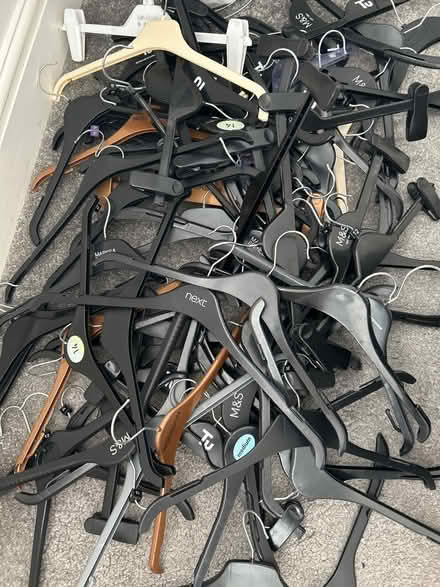 Photo of free Hundreds of clothes hangers (CT5) #2