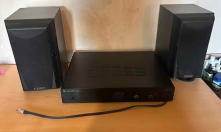 Photo of free Cambridge Amplifier and Mission Speakers (Temple Sowerby CA10) #1