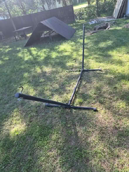 Photo of free Metal Hammock Stand (Abington) #2