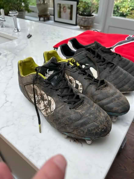 Photo of free Football/rugby boots – size 9 (Grove Rd Windsor SL4) #2
