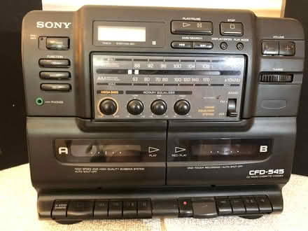 Photo of free SONY CD-Radio-Cassette Corder (Watertown MA) #1