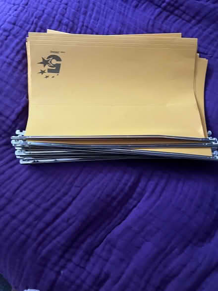 Photo of free Foolscap size hanging folders for filing cabinet (Lindfield RH16) #1
