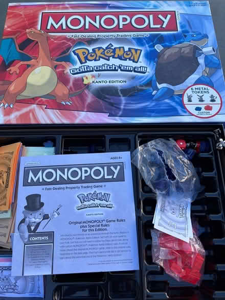 Photo of free Pokémon monopoly board game (Santa Clara) #2