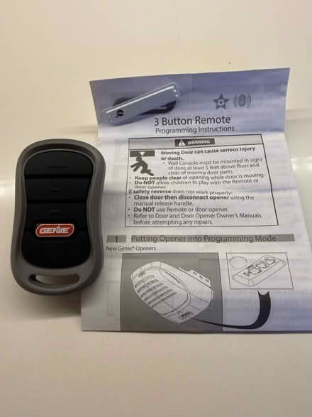 Photo of free Garage Door Remote (Mill Valley) #1