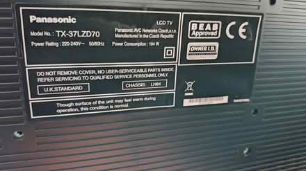 Photo of free Panasonic TV working (Stockwell SW9) #4
