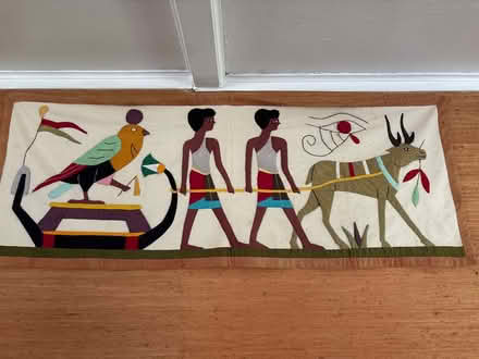 Photo of free Egyptian-ish fabric wall hanging (Croton-on-Hudson) #1