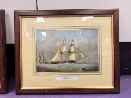 Photo of free Pair of wood frame prints (Baffins PO3) #1