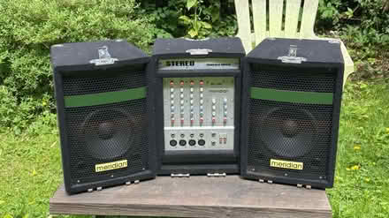 Photo of free Mixer-amplifier + 2 speakers (Biggin Hill) #1