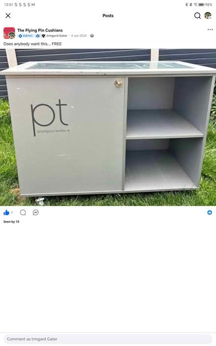 Photo of free Cutting table (Warrington WA2) #1