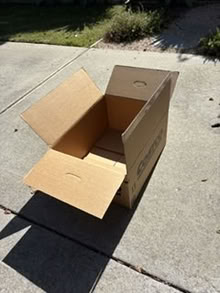 Photo of free Large, sturdy box (Sunnyvale 94087) #2