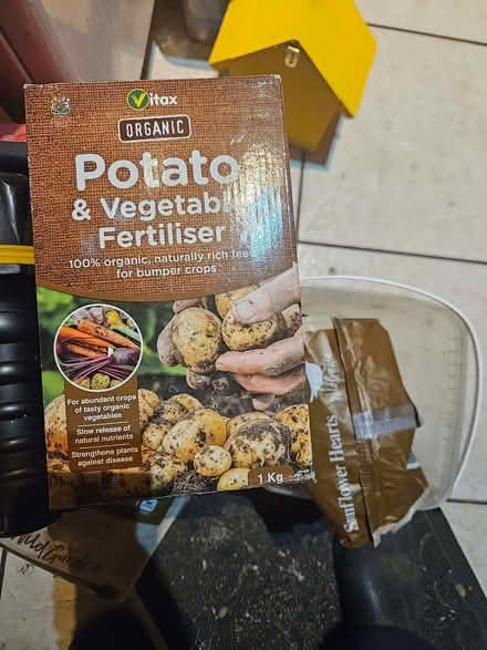 Photo of free Potato/vegetable fertiliser (Loughborough LE11) #1