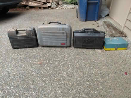 Photo of free Empty Tool Boxes (Juanita (Kirkland)) #1
