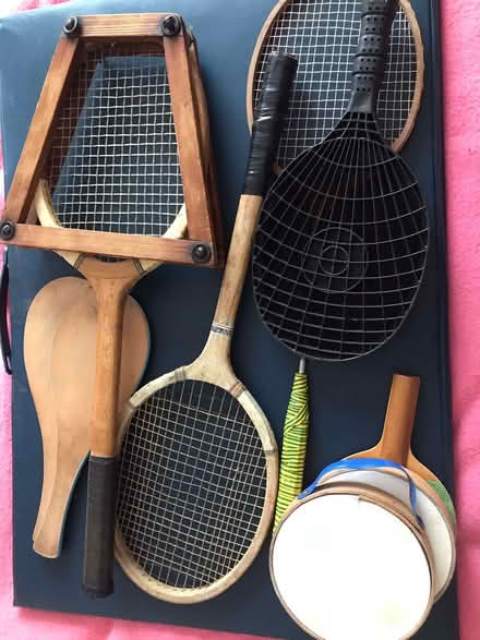 Photo of free bag of bats + balls (Dallington NN5) #1