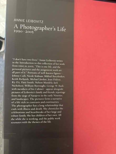 Photo of free Annie Leibovitz photographers life (Bexleyheath DA7) #2