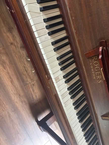 Photo of free Upright piano (Glasgow) #2