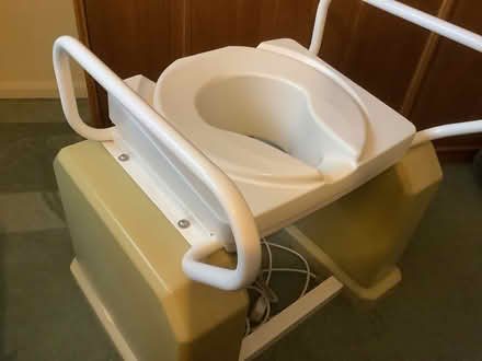 Photo of free Motorised electric toilet frame (Grange Estate, Letchworth SG6) #3