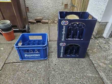 Photo of free Beer crates x 3 (Newton Mearns G77) #1