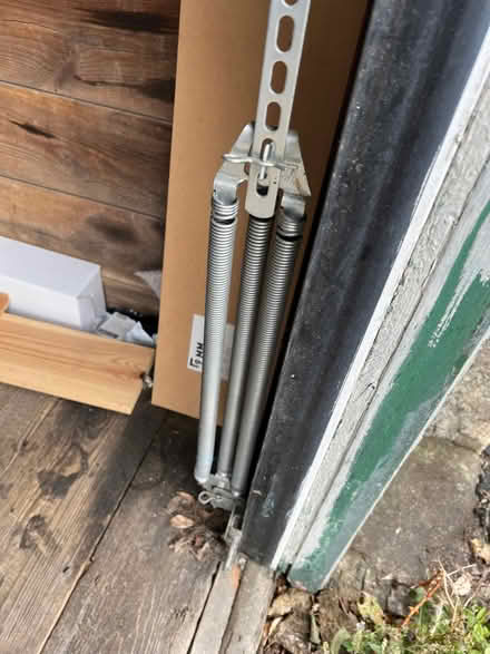 Photo of free Garage door and fittings 240cm x 200cm (Oldfield Park BA2) #4