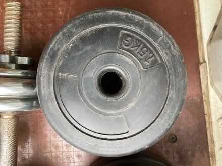 Photo of free Dumbbells and weights (Swindon SN2 barnfield road) #4