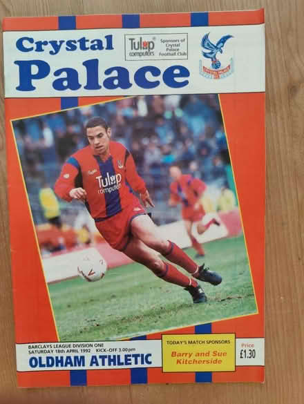 Photo of free Crystal Palace Programmes 1991-1993 (Crowborough TN6) #3