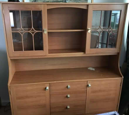 Photo of free Wooden display cabinet (folkestone CT20) #1