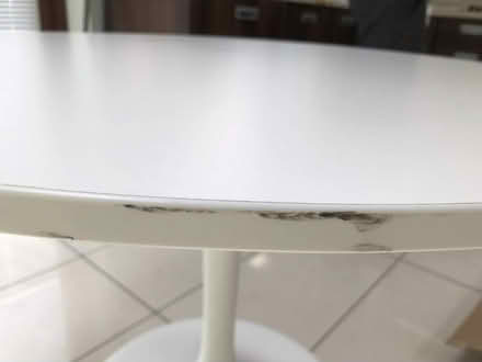 Photo of free White ikea table (Rialto) #4