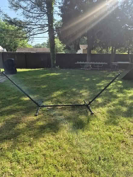 Photo of free Metal Hammock Stand (Abington) #1