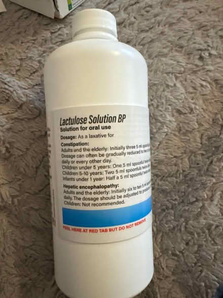 Photo of free Lactose brand new bottle (Fulham SW6) #1