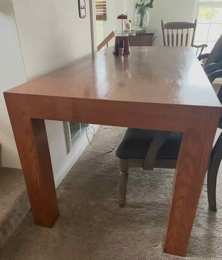 Photo of free Sturdy dining table and 2 chairs (Waldorf MD 20603) #1
