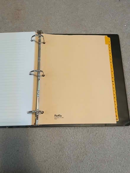 Photo of free Binder w. various sets of dividers (Milton - Thompson and Derry) #4