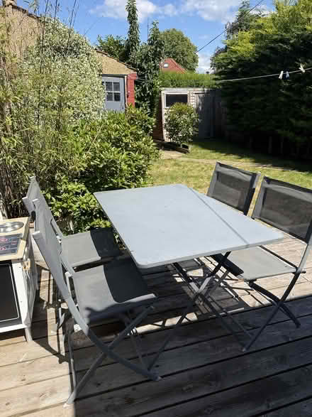 Photo of free Garden table and chairs (Chiswick W3) #2