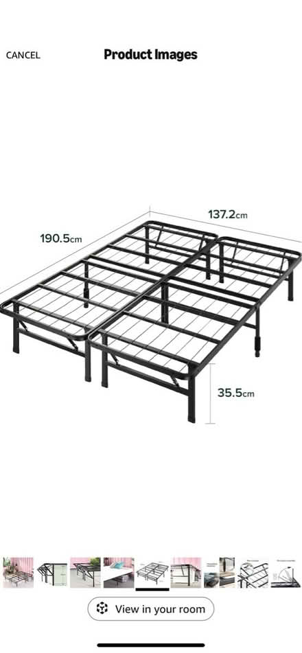Photo of free Zinus double bed frame (SW8 3) #1