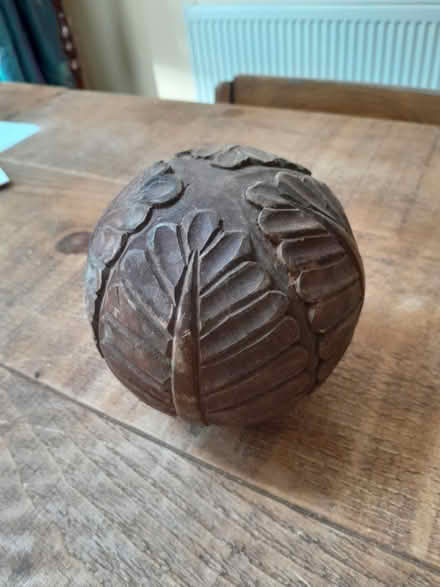 Photo of free Wooden Decorative Ball (Earley RG6) #1