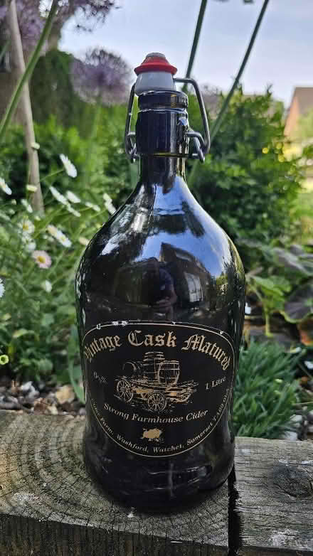 Photo of free Decorative or reusable ex-cider bottle (Townsend AL3) #1