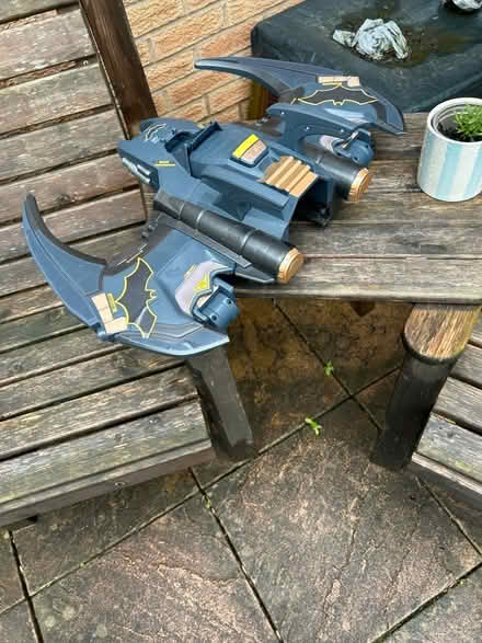 Photo of free Large Batman toy, converts into a plane, and a stand up toy. (Sileby LE12) #3