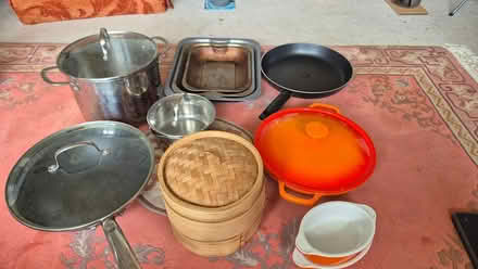 Photo of free Assorted pans & cookware (Winchester) #1