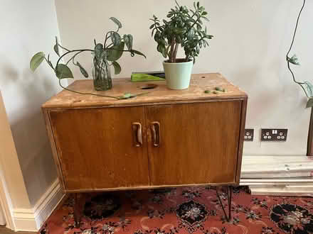 Photo of free Vintage Wooden Cabinet / Sideboard (SE14 new cross) #2