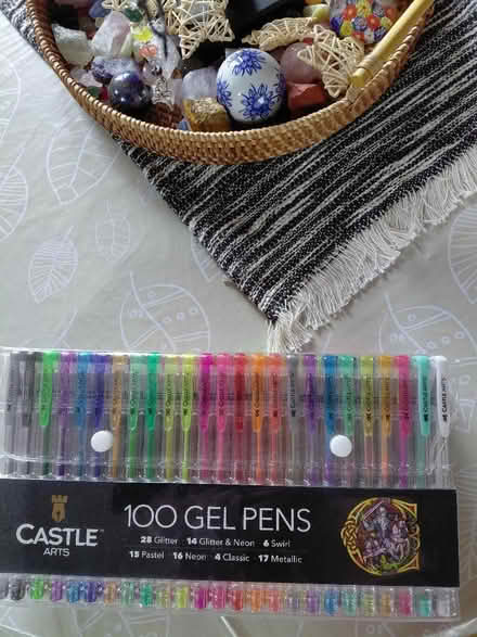 Photo of free 100 Castle gel pens (Rowner PO13) #1